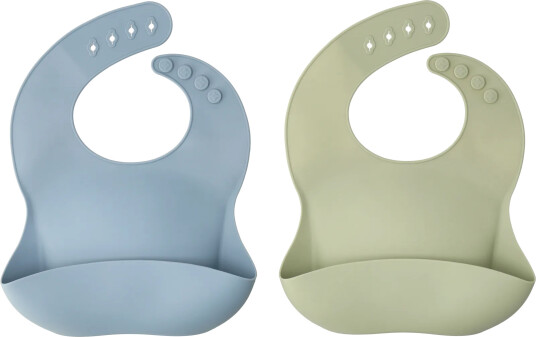 Scandi Living Silly smekke silikon 2 pk Green blue