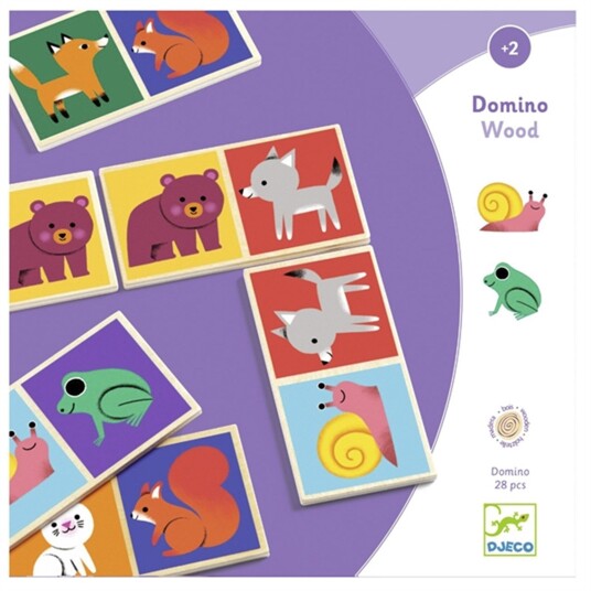 Djeco Domino Søde Dyr Djeco Domino Søde Dyr