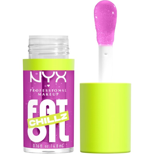 NYX PROFESSIONAL MAKEUP Fat Oil Chillz Lip Drip Lip Oil 16 Strawberry