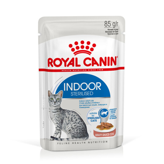 Royal Canin Voksen Våtfôr til Katt Sterilisert Innendørs 12x85g