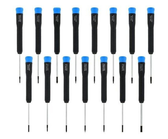 iFixit Presisjons Skrutrekkersett 15 Deler med Inn Verktøysrull iFixit Presisjons Skrutrekkersett 15 Deler med Inn Verktøysrull