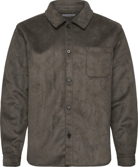 Human Scales Alfred Vegan Suede Jacket GREY S