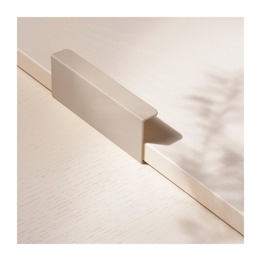 BESLAG PROFILE HIDE TONITON GREIGE HÅNDTAK 120MM 401086-11 BESLAG PROFILE HIDE TONITON GREIGE HÅNDTAK 120MM 401086-11