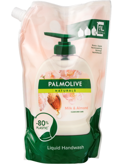 Palmolive Handsoap Milk & Almond Refill 1000 ml Palmolive Handsoap Milk & Almond Refill 1000 ml
