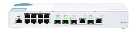QNAP QSW-M408-2C Entry-level 10GbE Layer 2 Web Managed Switch for SMB Network Deployment (4713213516706) QNAP QSW-M408-2C Entry-level 10GbE Layer 2 Web Managed Switch for SMB Network Deployment (4713213516706)