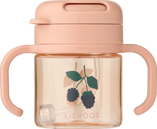 Liewood Kai Sugerørkopp 280ml Berry/Pale Tuscany