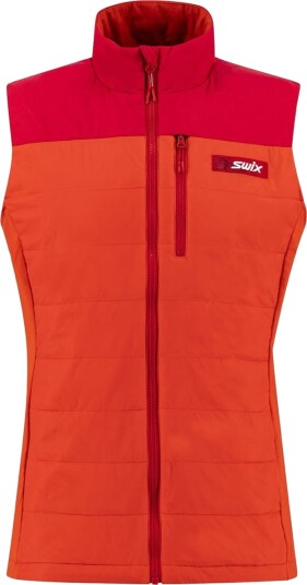 Swix Surmount Primaloft Vest M Fiery Red S Swix Surmount Primaloft Vest M Fiery Red S