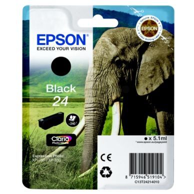 Epson Epson 24 Blekkpatron svart T2421