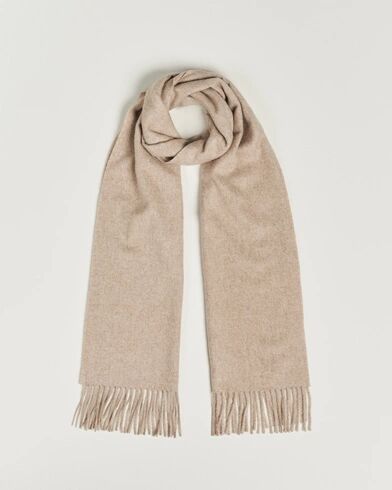 Piacenza Cashmere Cashmere Scarf Light Beige Piacenza Cashmere Cashmere Scarf Light Beige