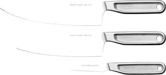 Fiskars  All Steel knivsett kokkesett 3 deler