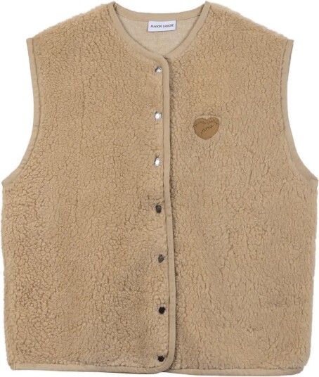 Maison Labiche Loing Coeur Beige M Maison Labiche Loing Coeur Beige M