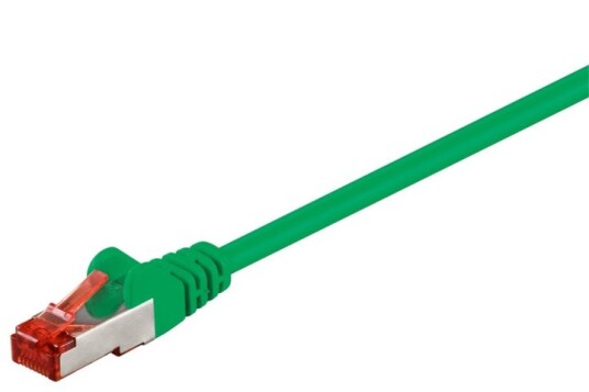 Goobay CAT 6 S/FTP PiMF 0.5m Grønn Nettverkskabel
