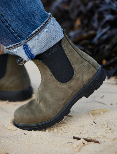 Blundstone Bl 2442 Classics Chelsea Boot Khaki green 47 Blundstone Bl 2442 Classics Chelsea Boot Khaki green 47