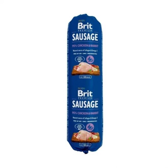 Brit Premium Kjøttpølsear Kylling & Kanin