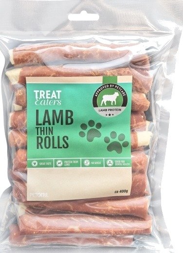 Treateaters Te Rolls 12.5 cm Lamb 400 G Treateaters Te Rolls 12.5 cm Lamb 400 G