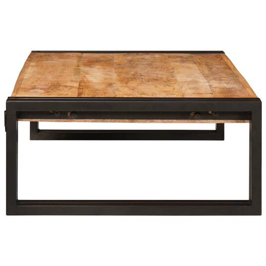  Badehylle med hylle 80 x 50 x 23 cm Massiv mango tre jern
