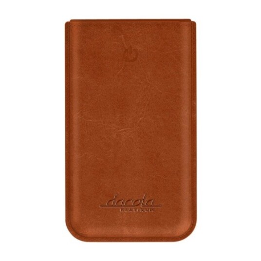 DACOTA P POWERBANK 5 000 MAH KUNSTSKINN, BRUN DACOTA P POWERBANK 5 000 MAH KUNSTSKINN, BRUN