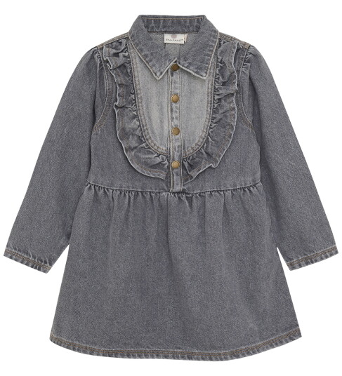 En Fant Light Grey Denim Kjole Denim 110