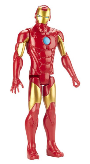 Marvel Avengers Titan Hero Iron Man 30 cm Samlefigur i Plast Marvel Avengers Titan Hero Iron Man 30 cm Samlefigur i Plast