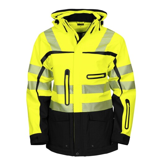 ProJob 6417 Funksjonsjakke En Iso 20471 Kl 3/2 Yellow/Black L