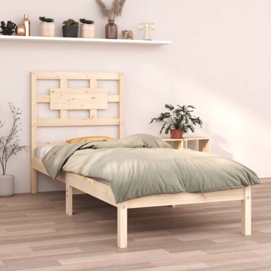 vidaXL Sengeramme heltre 75x190 cm 8720287043676