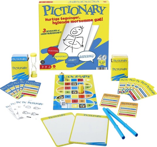 Mattel Pictionary Family Board Game Mattel Pictionary Family Board Game