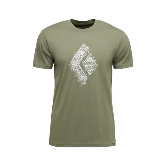 Black Diamond M Engineered Diamond Ss Tee Tundra M