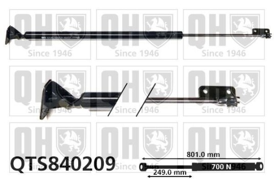 Baklukedemper QUINTON HAZELL QTS840209