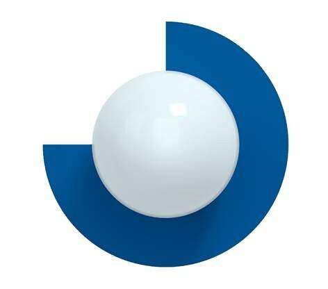 Swedish Ninja - Candy Little Circle 270 S Vegglampe Electric Blue Swedish Ninja
