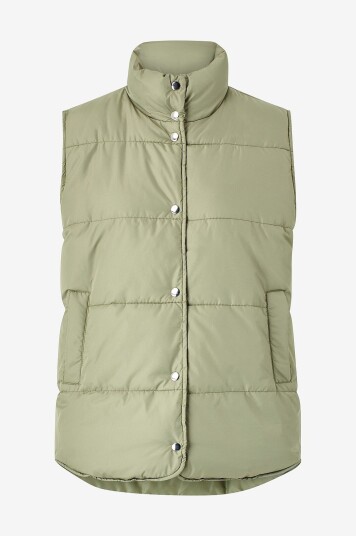 Pieces Vest pcTee Waistcoat Grønn