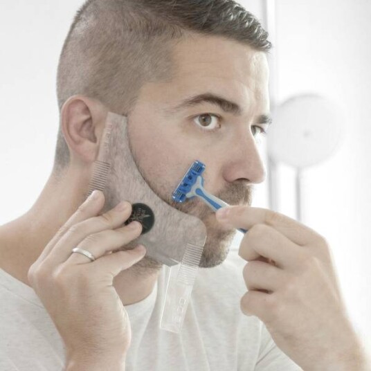 Innovagoods Hipster Barber Skjeggmal for barbering