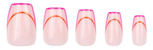 DUFFBEAUTY Reusable Press-on Manicure Out Of Line