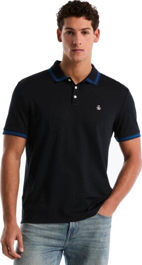 Original Penguin Cttn Intrlk Polo Nvl   Navy   XXL