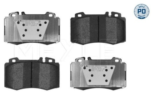 Bremseklosser MEYLE 025 237 4517/PD