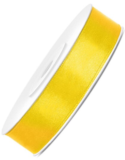 GULT Silkebånd 25 meter x 12 mm