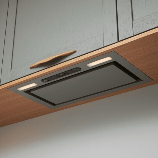 Røroshetta Diskret Sense Ventilator til Overskap Børstet Stål / 80cm Fellesavtrekk Røroshetta Diskret Sense Ventilator til Overskap Børstet Stål / 80cm Fellesavtrekk