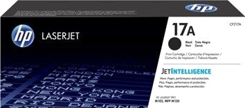 HP LaserJet 17A black toner cartridge HP LaserJet 17A black toner cartridge