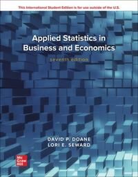 Applied Statistics In Business And Economics Ise Av David Doane, Lori Seward