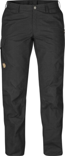 Fjellreven Women's Karla Pro Trousers Curved 46, Dark Grey