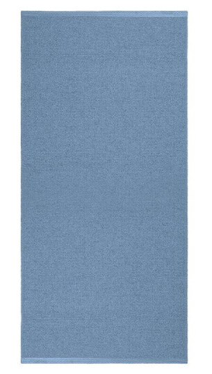 Scandi Living Mellow plastteppe blå 70 x 250 cm