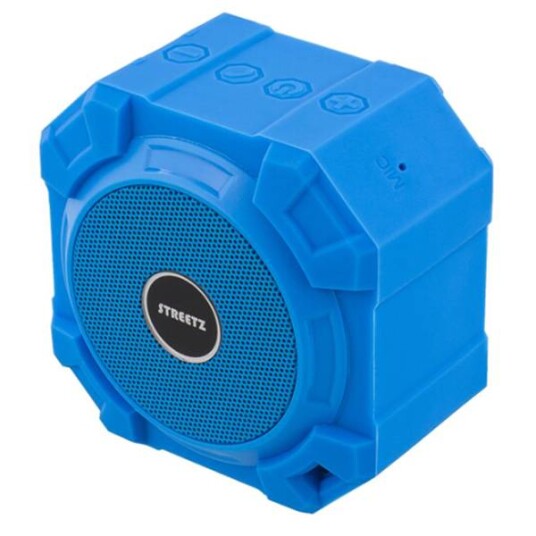 Streetz Bluetooth Høyttaler Vannavisende Med Oppladbart Batteri