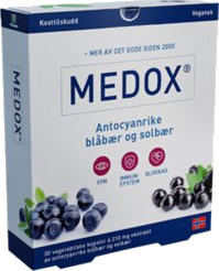 Medox 30 Kapsler À 80 Mg Antocyaner Medox 30 Kapsler À 80 Mg Antocyaner