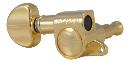 Grover 205g Mini Rotomatics W/round Button, Single, Gull R