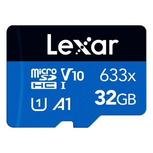 Lexar High Performance MicroSD-kort 32 GB Lexar High Performance MicroSD-kort 32 GB