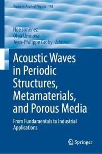 Waves Jiménez Noé Acoustic Waves in Periodic Structures Metamaterials and Porous Media