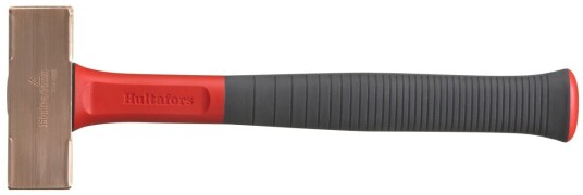 Hultafors Kobberhammer Cu 1000 Gummihammer med Glassfiberskaft 1 kg