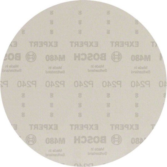 Bosch Expert M480 Slipeplate 225 mm Grovkorn P240 25-pack til Gipsslipere