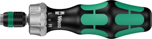 Wera 816 RA Magnetisk Skrutrekker med Skralle 1/4" - Grønn