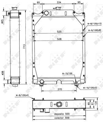 Radiator NRF 52122