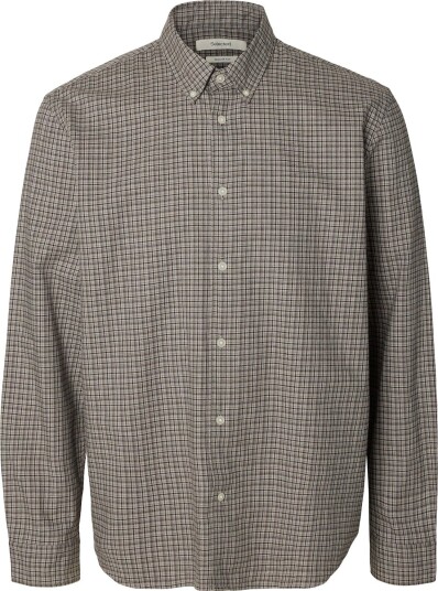 Selected Slmregcole Jay Melange Ls Shirt Noos PALOMA L